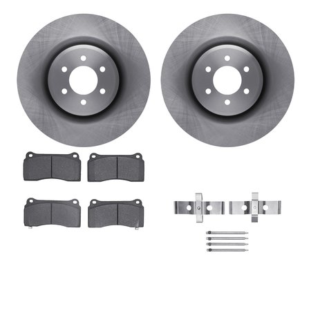 DYNAMIC FRICTION CO 6512-40172, Rotors with 5000 Advanced Brake Pads includes Hardware 6512-40172
